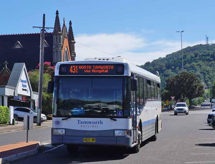 Tamworth Buslines Mercedes O500LE Bustech VST 10